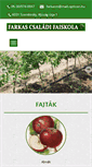 Mobile Screenshot of gyumolcsfaiskola.hu